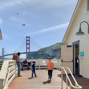 View of golden gate bridge