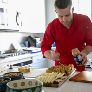Chef Jason. Look at the focus!
