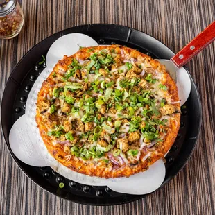 New Delhi Pizza (Tandoori Chicken)