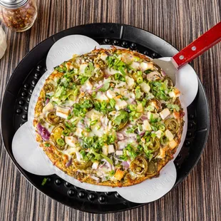 Punjab Pizza (Saag Paneer)