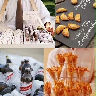 Empanadas and french fries