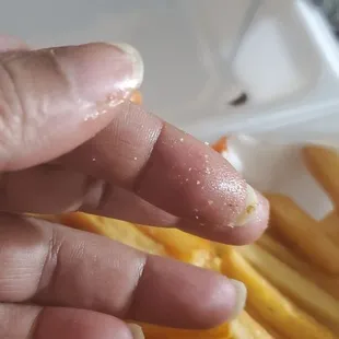 An order of SALT w/sum fries.