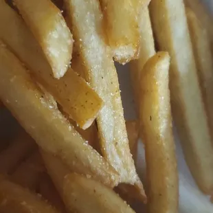 Salty fries..way to much salt