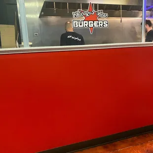 a man behind the counter