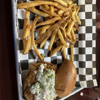 12. The Buffalo Blue Burger