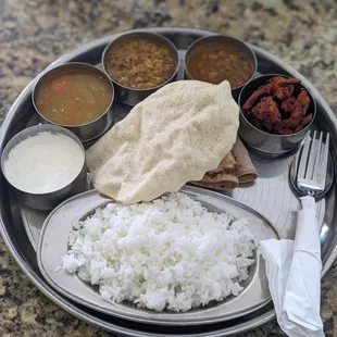 Lunch thali