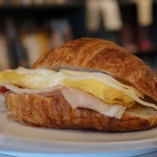 The Croissant Egg Sandwich.