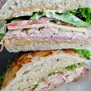 Crown town club with added smoked Gouda