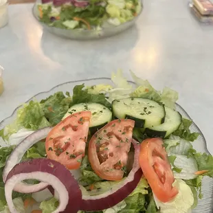 The house salads