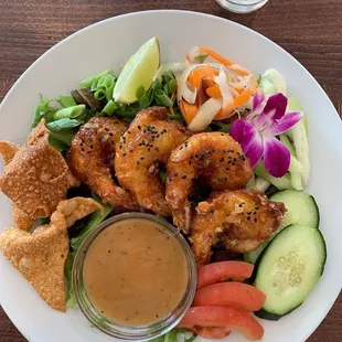 Garlic Shrimp Salad