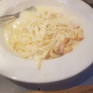 Shrimp alfredo