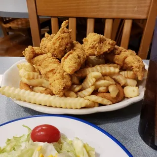 Huge chicken tenders