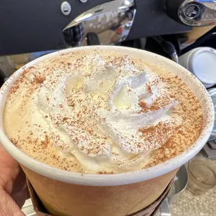 Pumpkin spice latte!!