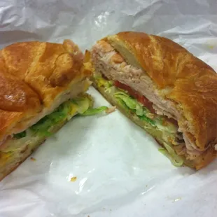 Blta Croissant Sandwiches