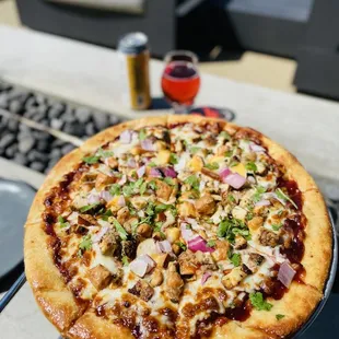 BBQ Chicken Pizza ~