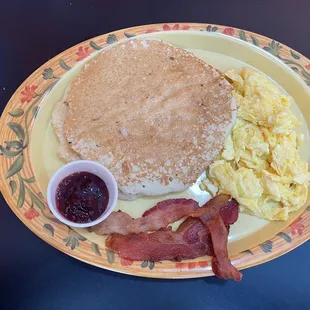 pancakes, food