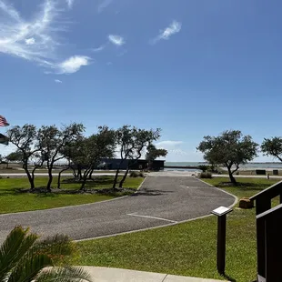 View from the building front