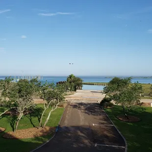 View of San Antonio Bay from the 2nd floor of BFL.