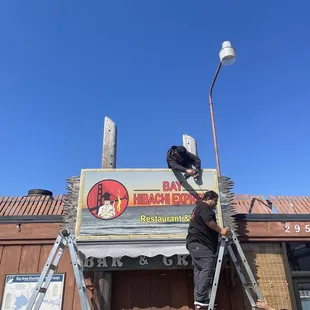 Our New signboard designed by custom signs Vallejo. Thank you.