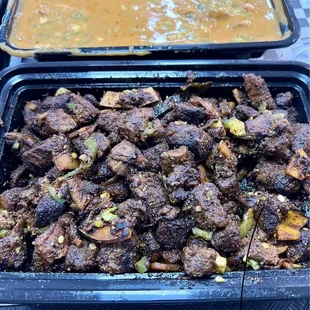Beef Fry! &amp; Butter chicken