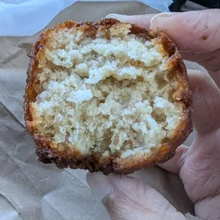Mildly sweet fried Snack