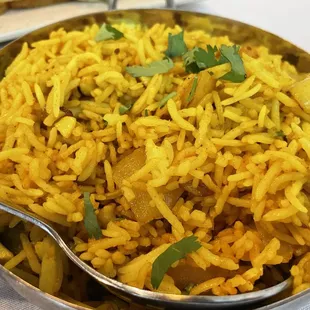 Yellow Turmeric Rice