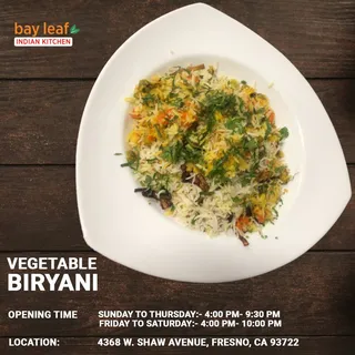 Vegetable Biryani