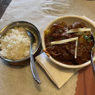 Kauai curry with Lamb