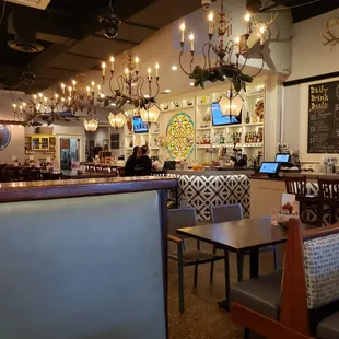 The bar