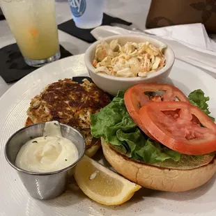 Crab Cake Sandwich