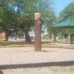 Cool tree swing
