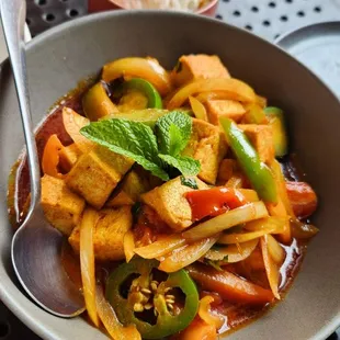 Pepper tofu