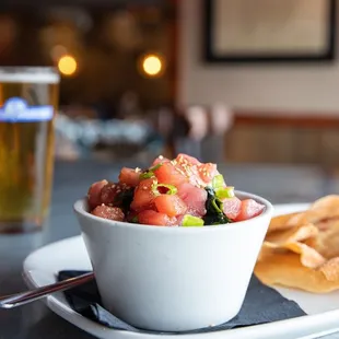 Fresh Ahi Poke! What more could you ask For!