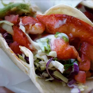 Lobster Tacos