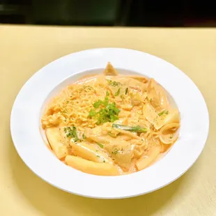 Carbonara Rice Cakes