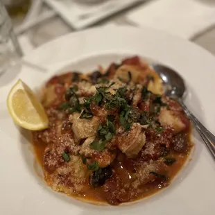 Lobster ravioli