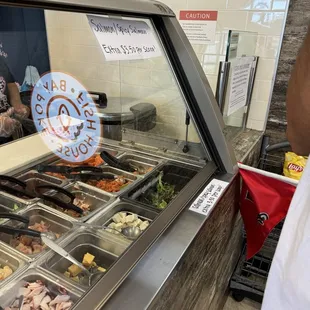They charge for salmon now an extra 3.50