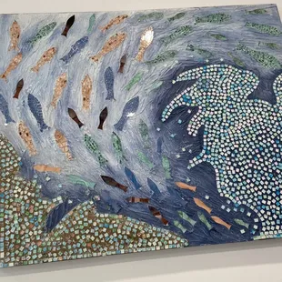 Mosaic art -sea themed