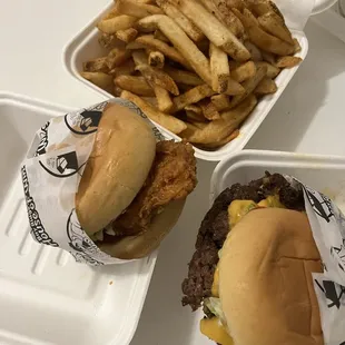 burgers, burger, food