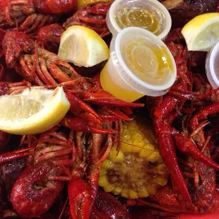 Boiled crawfish $6.99lb