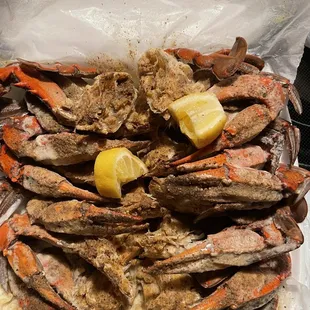 Jumbo Kickers with lemon slices