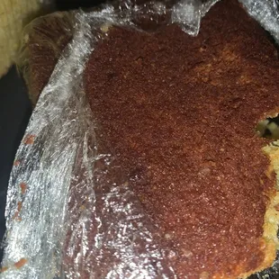 Burnt cornbread