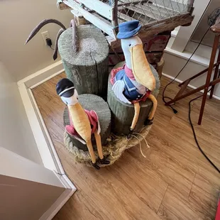 a group of stuffed animals