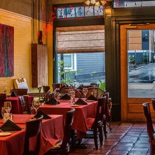 A different angle of our dining room.
