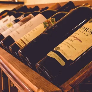 We have a wide variety of wines to choose from...to perfectly compliment your entree.