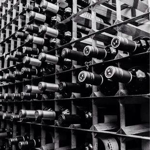 A wide variety of wine selections.