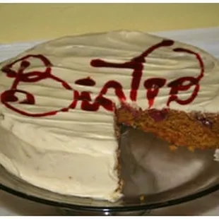 Cakes, pies and muffins made from scratch daily!