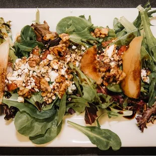 Poached Pear Salad