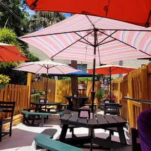 Patio seating Cute and quaint