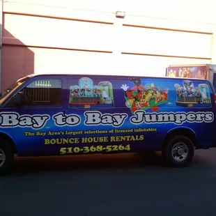Bay To Bay Jumpers company vehicles